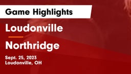 Loudonville  vs Northridge  Game Highlights - Sept. 25, 2023