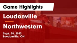 Loudonville  vs Northwestern  Game Highlights - Sept. 28, 2023