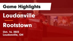 Loudonville  vs Rootstown Game Highlights - Oct. 16, 2023