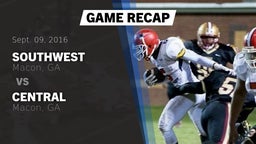 Recap: Southwest  vs. Central  2016