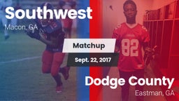 Matchup: Southwest vs. Dodge County  2017