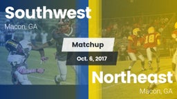 Matchup: Southwest vs. Northeast  2017