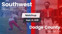 Matchup: Southwest vs. Dodge County  2018