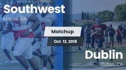 Matchup: Southwest vs. Dublin  2018