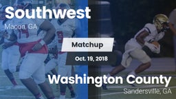Matchup: Southwest vs. Washington County  2018