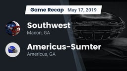 Recap: Southwest  vs. Americus-Sumter  2019