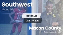 Matchup: Southwest vs. Macon County  2019