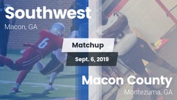 Matchup: Southwest vs. Macon County  2019
