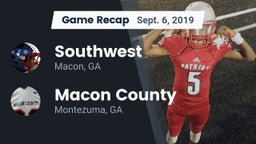 Recap: Southwest  vs. Macon County  2019
