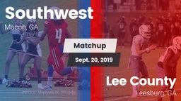 Matchup: Southwest vs. Lee County  2019