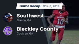 Recap: Southwest  vs. Bleckley County  2019