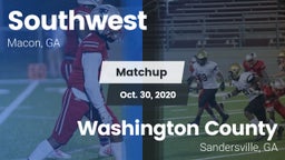 Matchup: Southwest vs. Washington County  2020