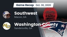 Recap: Southwest  vs. Washington County  2020