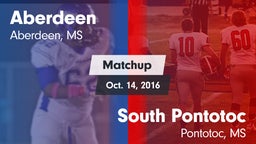 Matchup: Aberdeen vs. South Pontotoc  2016