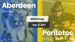 Matchup: Aberdeen vs. Pontotoc  2017