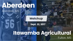 Matchup: Aberdeen vs. Itawamba Agricultural  2017