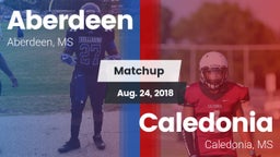 Matchup: Aberdeen vs. Caledonia  2018