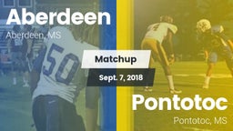 Matchup: Aberdeen vs. Pontotoc  2018