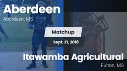 Matchup: Aberdeen vs. Itawamba Agricultural  2018