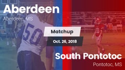 Matchup: Aberdeen vs. South Pontotoc  2018