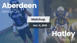 Matchup: Aberdeen vs. Hatley  2019