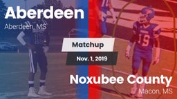 Matchup: Aberdeen vs. Noxubee County  2019