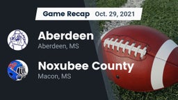 Recap: Aberdeen  vs. Noxubee County  2021