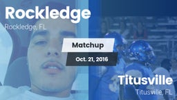 Matchup: Rockledge vs. Titusville  2016