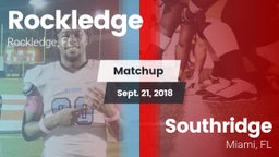 Matchup: Rockledge vs. Southridge  2018