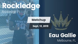 Matchup: Rockledge vs. Eau Gallie  2019