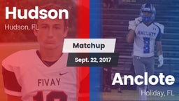 Matchup: Hudson vs. Anclote  2017