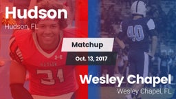 Matchup: Hudson vs. Wesley Chapel  2017