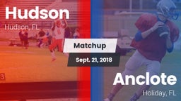 Matchup: Hudson vs. Anclote  2018