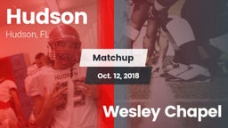 Matchup: Hudson vs. Wesley Chapel 2018