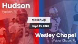 Matchup: Hudson vs. Wesley Chapel  2020