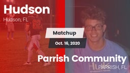 Matchup: Hudson vs. Parrish Community  2020