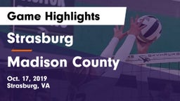 Strasburg  vs Madison County  Game Highlights - Oct. 17, 2019