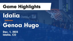 Idalia  vs Genoa Hugo Game Highlights - Dec. 1, 2023