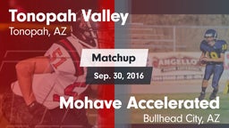 Matchup: Tonopah Valley vs. Mohave Accelerated  2016