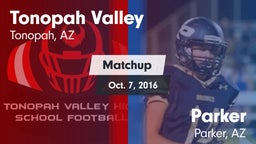 Matchup: Tonopah Valley vs. Parker  2016