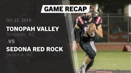 Recap: Tonopah Valley  vs. Sedona Red Rock  2016