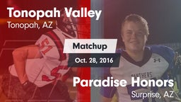 Matchup: Tonopah Valley vs. Paradise Honors  2016