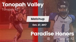 Matchup: Tonopah Valley vs. Paradise Honors  2017