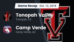 Recap: Tonopah Valley  vs. Camp Verde  2018