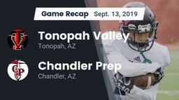 Recap: Tonopah Valley  vs. Chandler Prep  2019