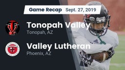 Recap: Tonopah Valley  vs. Valley Lutheran  2019