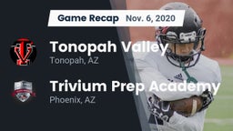 Recap: Tonopah Valley  vs. Trivium Prep Academy 2020