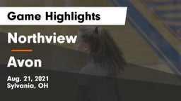 Northview  vs Avon  Game Highlights - Aug. 21, 2021