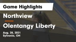 Northview  vs Olentangy Liberty  Game Highlights - Aug. 28, 2021