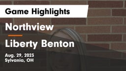 Northview  vs Liberty Benton  Game Highlights - Aug. 29, 2023